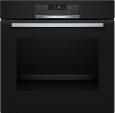 Forno da incasso Bosch Serie 2 HBA172BB0  60x60 cm Nero Classe A Pirolitico 3D