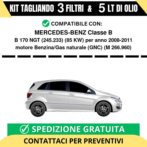 Tagliando per mercedes benz - per, mercedes-benz