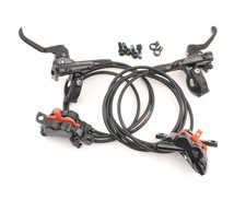 Shimano Deore BR M6120 BL M6100 Set Ruota Anteriore + Ruota Posteriore 4 Pistoni Bici Elettrica - NUOVO