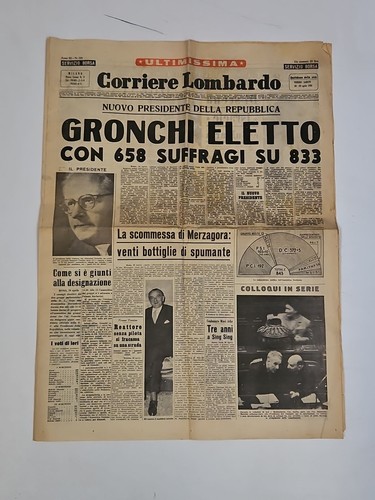 Gronchi eletto nuovo - gronchi,