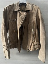 Giacca biker Mango vera pelle