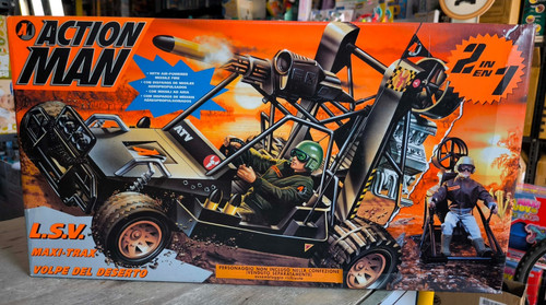 Action man maxi - man, maxi-trax