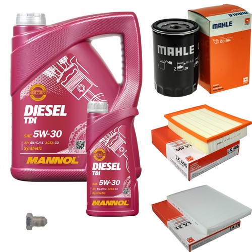 Mahle controllo set mannol - 6, l
