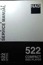 NAD 522 Lettore CD Manuale di