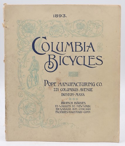 Antique 1893 columbia bicycles - antique,
