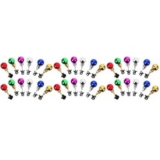 36 pz fermagli perla barba