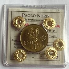 OTTIMA 20 LIRE  1957 “RAMO DI QUERCIA” PERIZIATA FDC NORIS PAOLO!