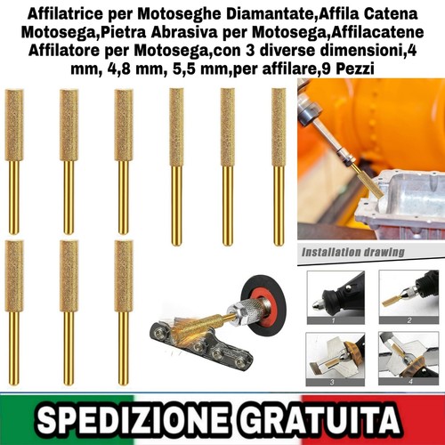 Affilatrice diamantate - 9,