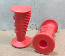 MANOPOLE ROSSE  BICICLETTA CROSS SALTAFOSS D'EPOCA