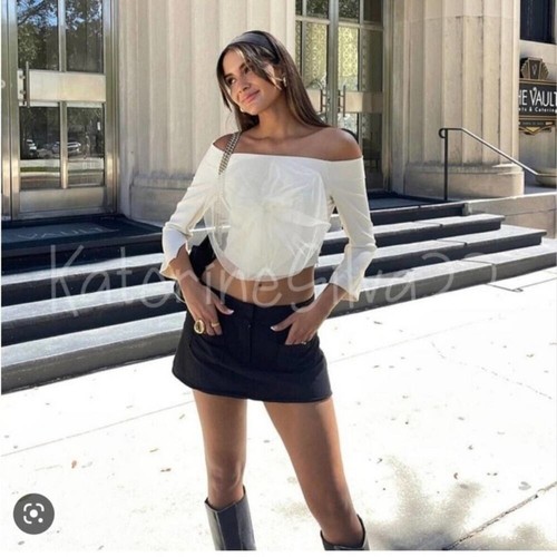 Zara top tulle - zara,
