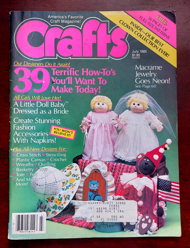 Crafts magazine july 1985 - crafts,