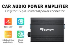 Eonon A303 Amplificatore Digitale Potenza 50W Audio AMP DSP 4CH per Autoradio UK