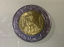 Italy 500 Lire 1997 Circulated