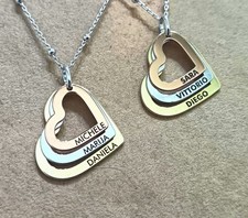 COLLANA CIONDOLO 3 CUORE