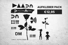 Set adesivi sticker depeche - sticker,