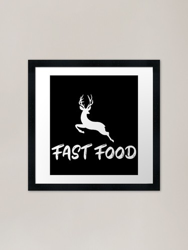 Fast food stampa artistica - food,
