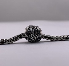 Redbalifrog Felce Perlina Argento Sterling 925 Pensionato Nuovo HTF