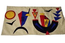 Geometric Thick Textured Felt