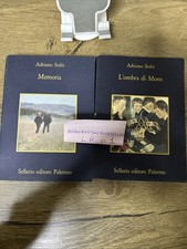 2 Libri Adriano Sofri MEMORIA - L’Ombra Di Moro - Sellerio ￼