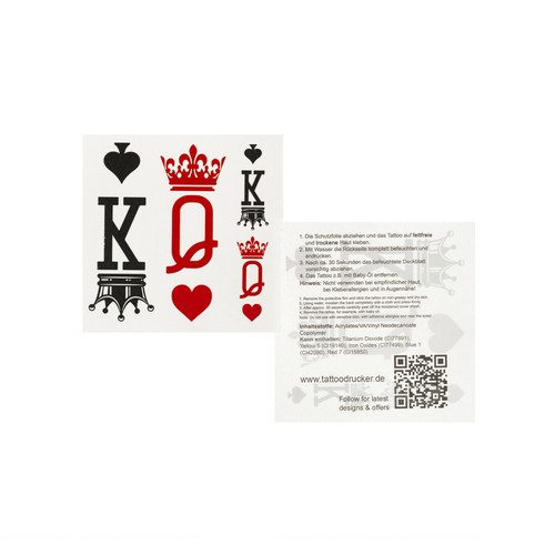 Tatuaggio king queen - 2, x