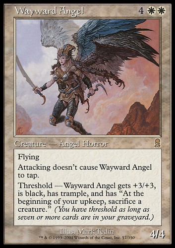 Mtg wayward angel poor - wayward,