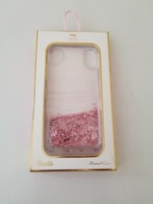 Custodia Winx Iphone X rosa trasparente glitter nuova