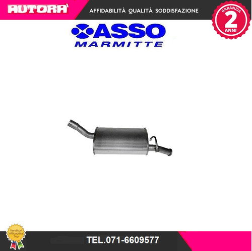 067009 silenziatore posteriore - 067009,