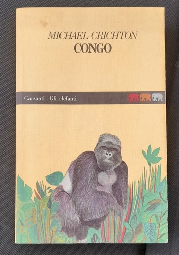 Libro congo michael crichton - libro,