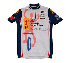 Dolomiti Superbike Mountain Bike maglia ciclismo vintage uomo piccola/media