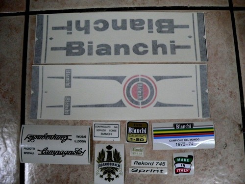 Bianchi bici bike vinyl - bike,