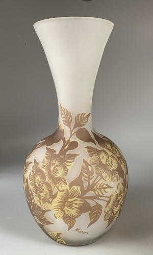 Vaso art nouveau stile galle - vaso,