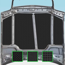 Tappetini isolanti per Mercedes-Benz R129 W129 SL COFANO ISOLAMENTO 10mm goffrato