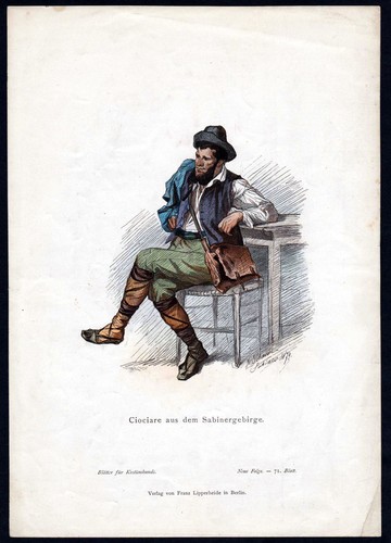 1880 ciociare monti - 1880, sabini