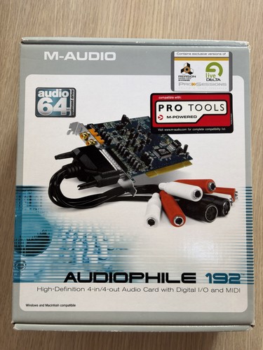 Scheda audio - audio, m-audio