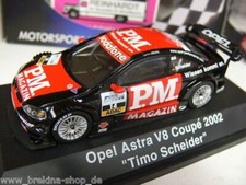 1/43 Schuco Opel Astra V8 Coupè Timo Schneider 02 04802