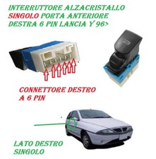 Pulsante alzavetro singolo - pulsante,