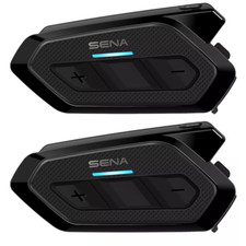 Interfono Doppio Sena SPIDER RT1 Mesh 2.0 Bluetooth 5.2 Altoparlanti HD Per Moto