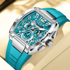 LIGE Orologio Militare Da Uomo