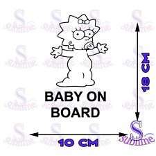 Bebè a bordo adesivo sticker