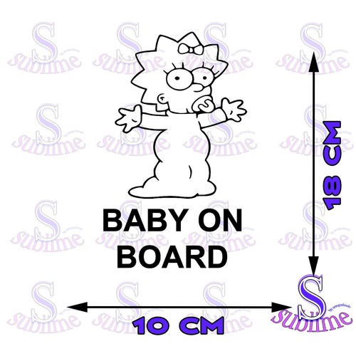 Bebè bordo adesivo sticker - bebè, a