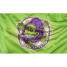 Bandiera Rasta Monkey