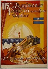 REGIO ESERCITO 115° REGG. FANTERIA MOTORIZZATA TREVISO CARTOLINA OPUS MATTA