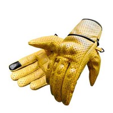 Guanti da moto estivi in pelle