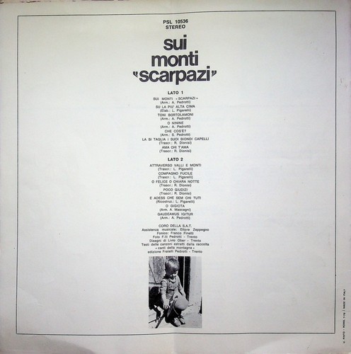 Sui monti scarpazi coro sat - coro,