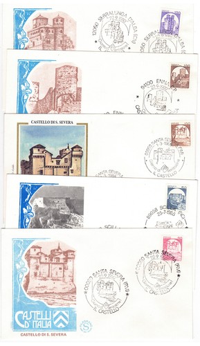1980 1991 fdc castelli - 1980,