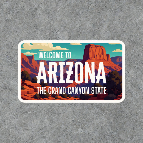 Adesivo welcome arizona the - adesivo,