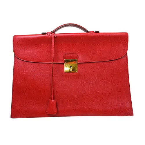 Hermes rouge vif courchevel - vif,