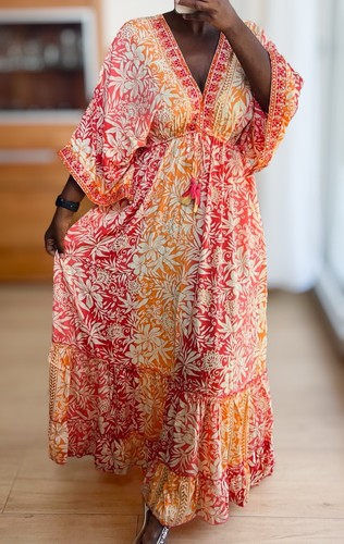 Maxi abito donna - estivo, boho