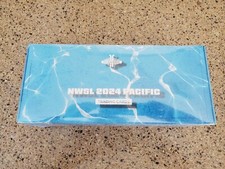 2024 PARKSIDE NWSL PACIFIC SOCCER - 1 SCATOLA HOBBY - 5 confezioni con 2 RIFRATTORI