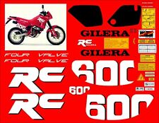 kit adesivi stickers compatibili GILERA rc 600 1991 red